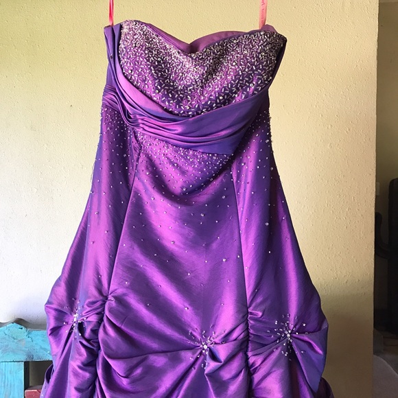 maggie sottero purple prom dress Flirt by Maggie Sottero 12 Purple FORMAL PROM PAGEANT DRESS GOWN NWT $450 8